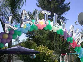 Party Name Arch
